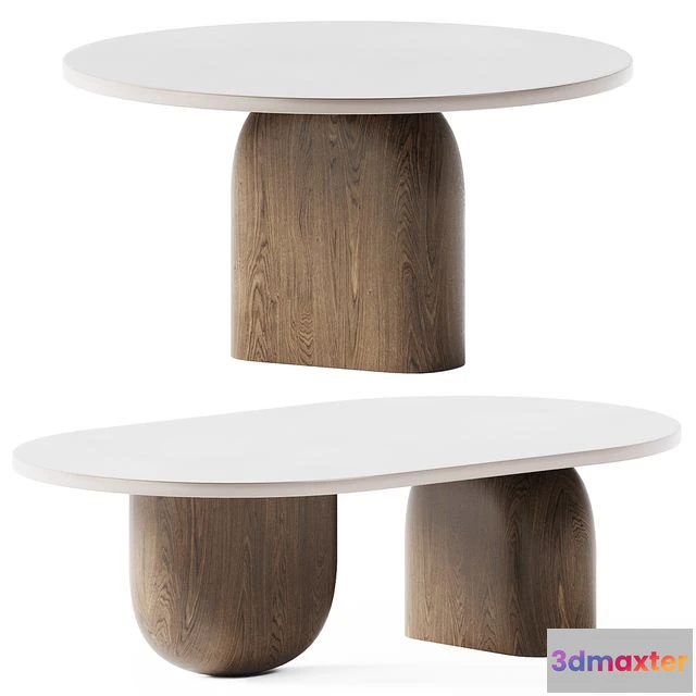 1538538 - Oval Coffee Table Philip by Essential Home 3D Max