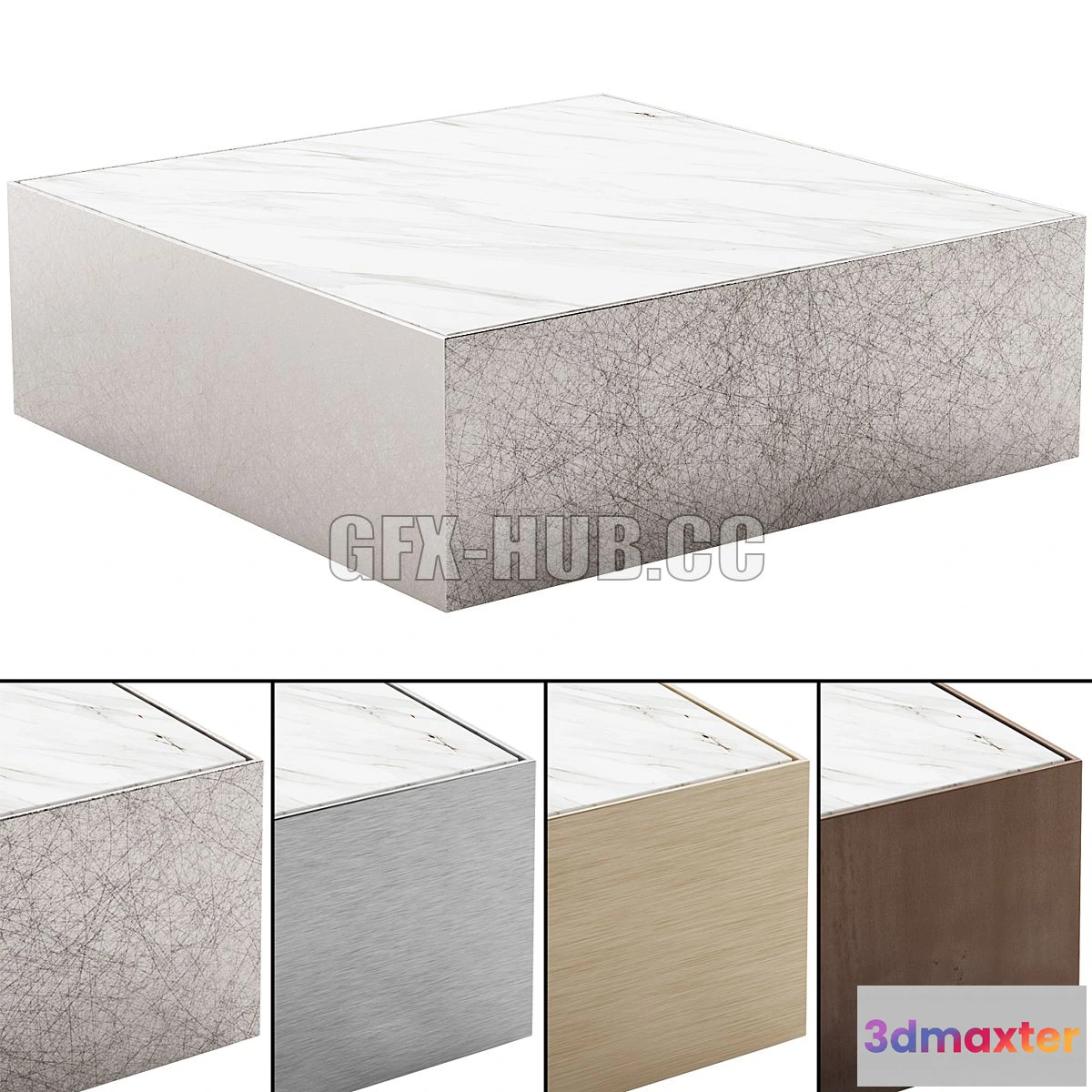 1541201 - 014 Coffee Table Marble Ballot by Phase 3D Max