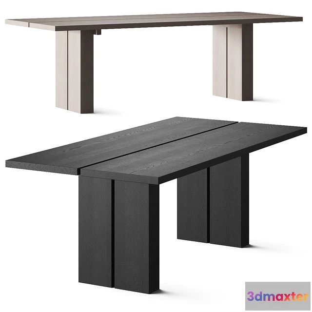 1542015 - Gervasoni Yaku Dining Tables 3D Max