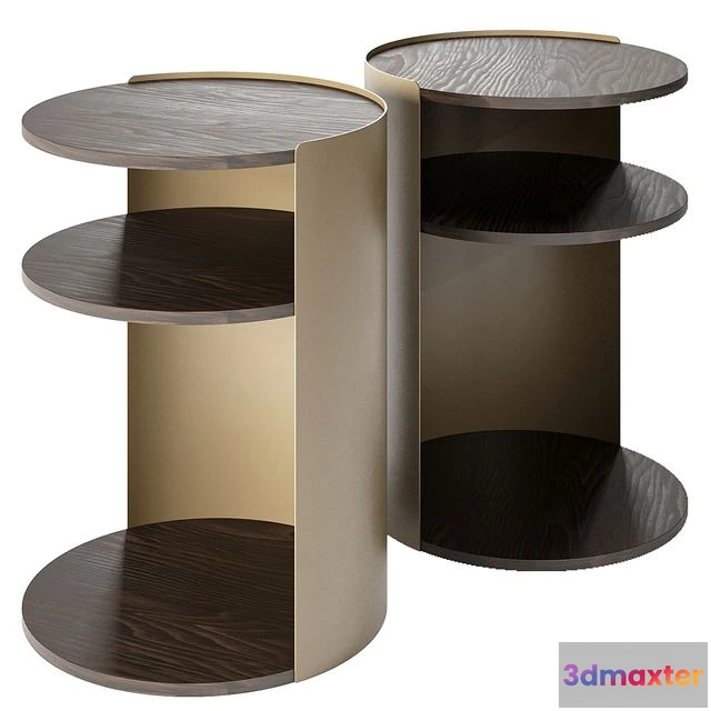1543271 - Round bedside table 3D Max