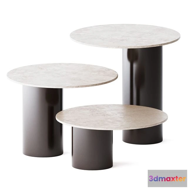 1543273 - Round Side Tables Petra by Arketipo 3D Max