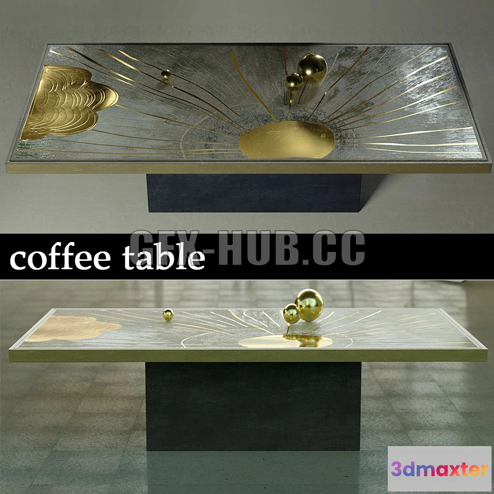 1543627 - Coffee table 3D Max