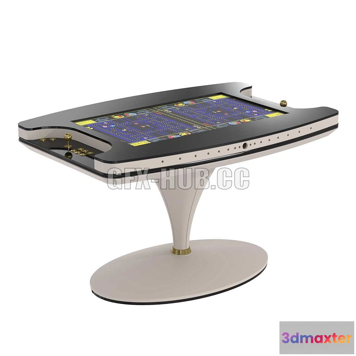 1543691 - Vismara Design VERTIGO Arcade Cocktail Table 3D Max