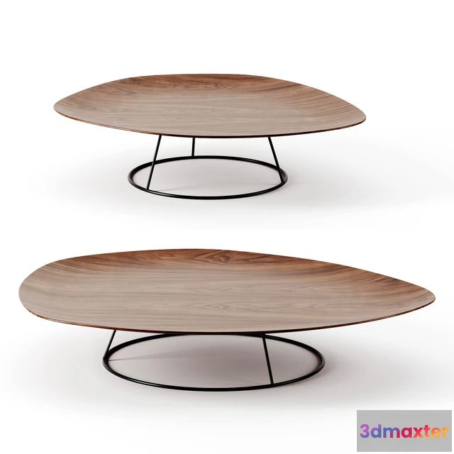 1545355 - PEBBLE tables by Ligne Roset 3D Max