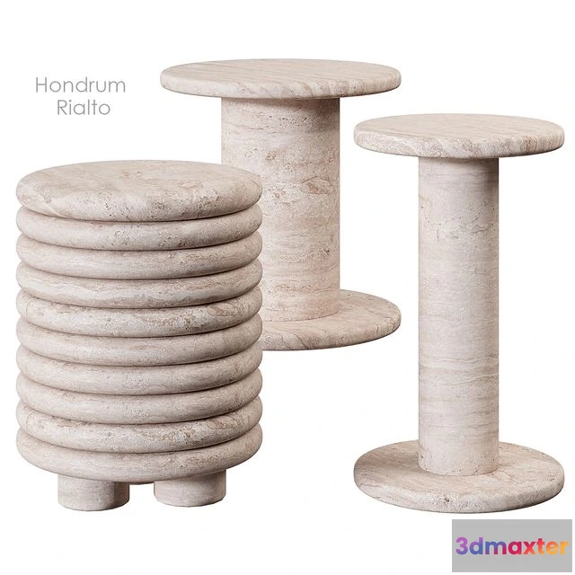 1545908 - Hondrum Rialto coffee table Corner Design 3D Max