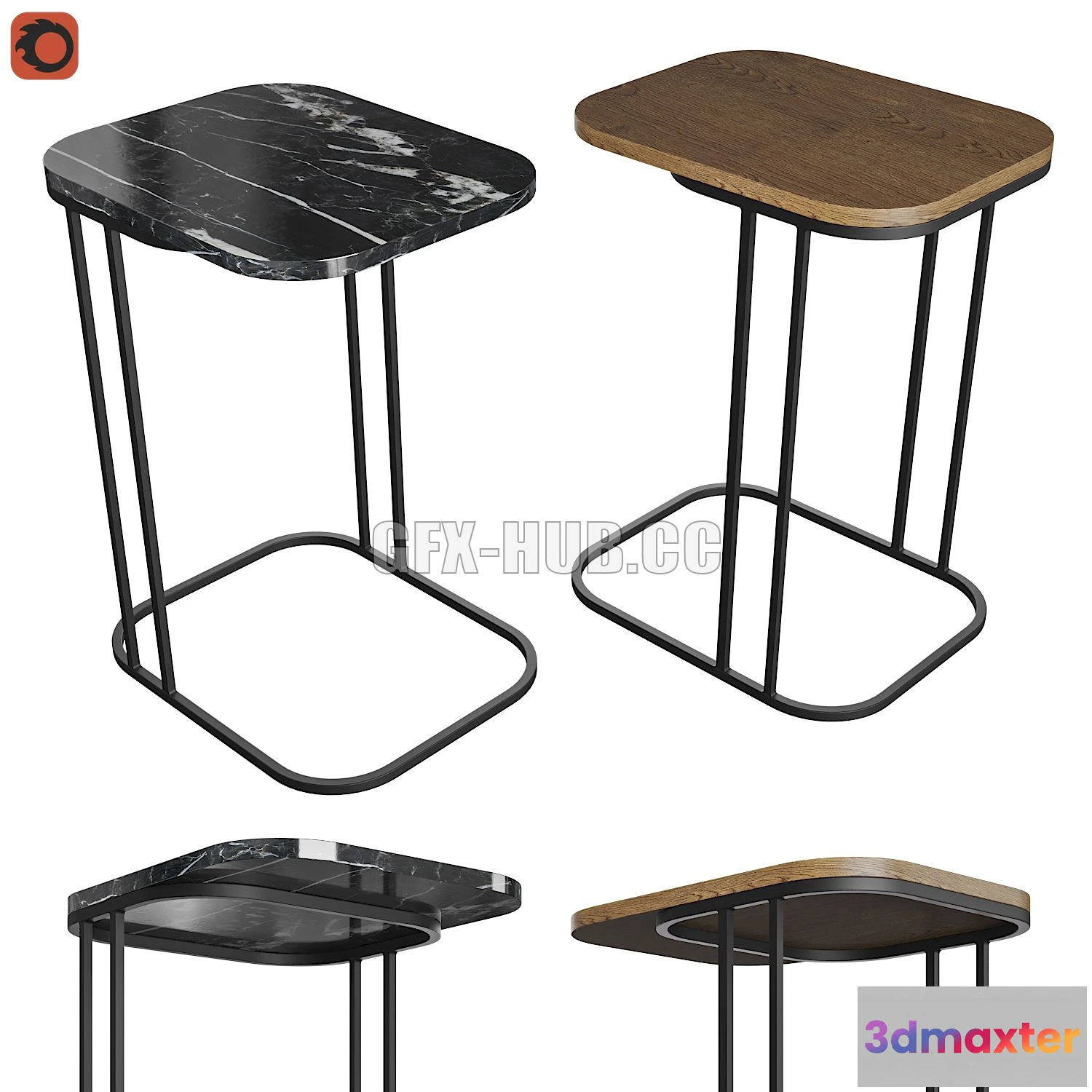 1546455 - Coffee table add-on Trebor AM.PM 3D Max