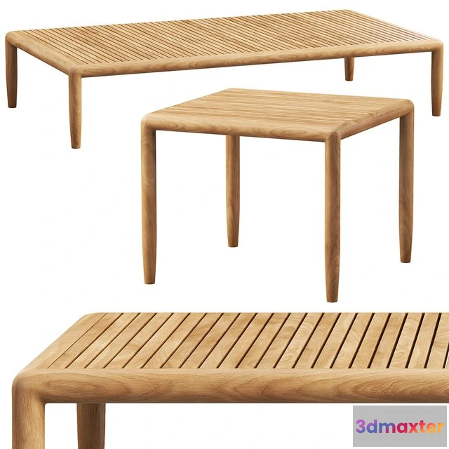 1548337 - Brown Jordan Maldives coffee tables (2 options) 3D Max
