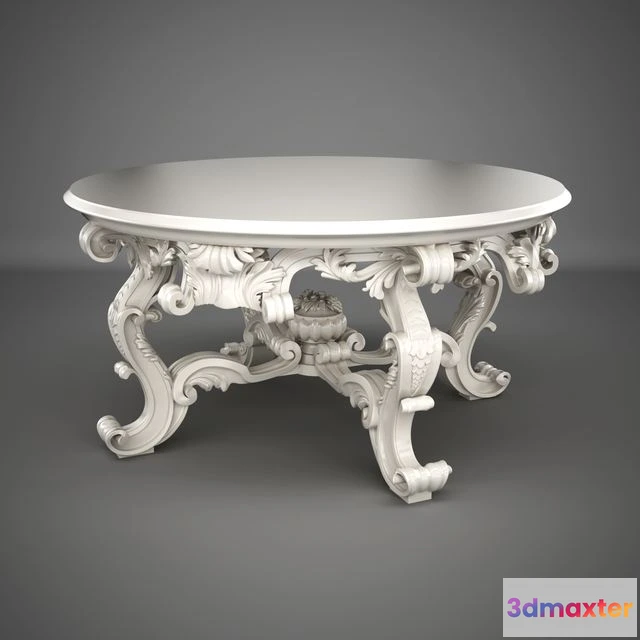 1549271 - Large round palazzo capponi centre table 3D Max