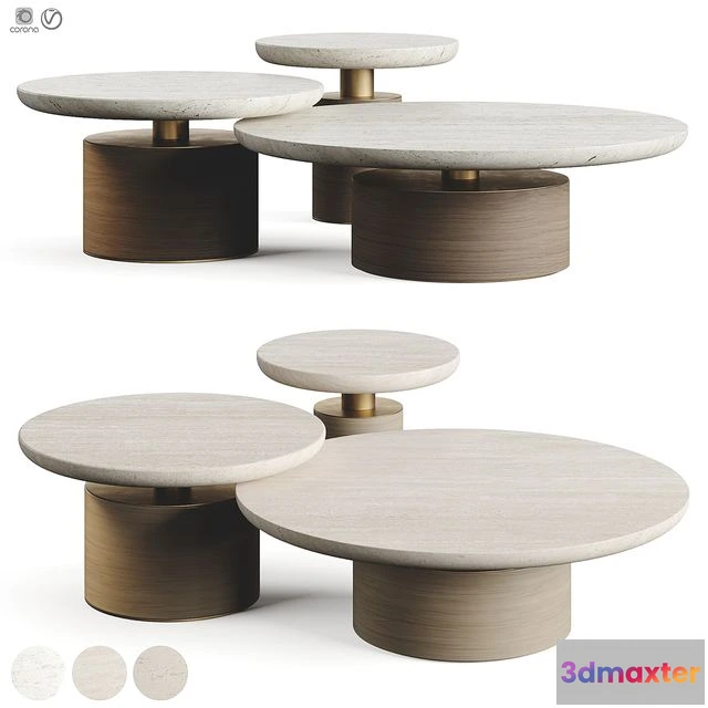 1550191 - Rosie Coffee Table by Luxlucia Casa 3D Max