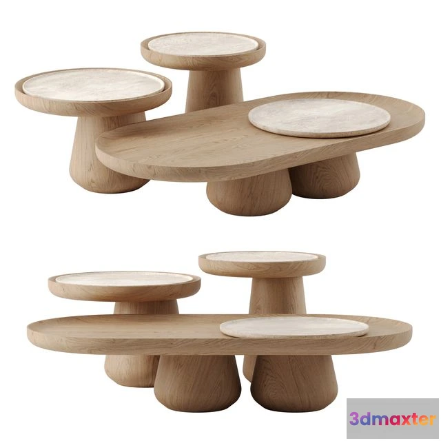 1550651 - Bold Coffee Tables by Mohdern 3D Max