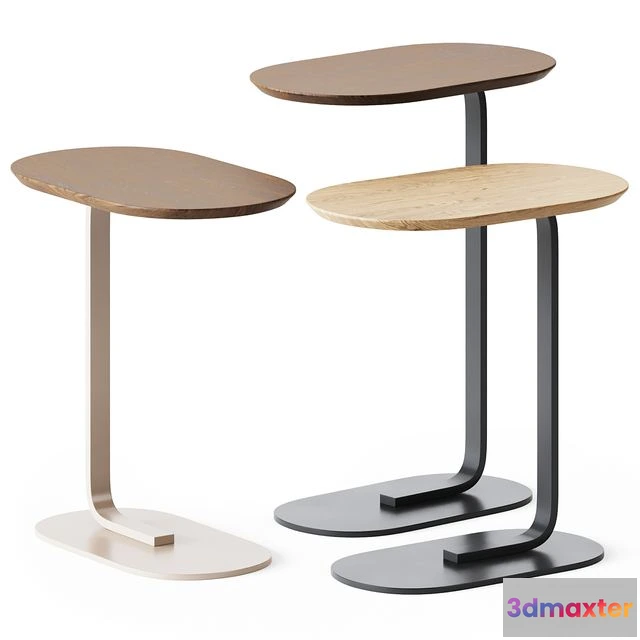 1554715 - Wooden Relate Side Table by Muuto 3D Max