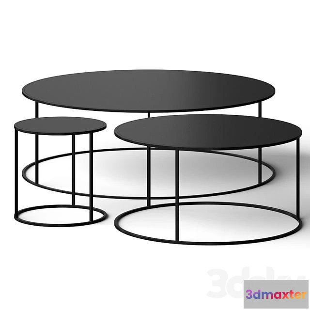 1556041 - Adriani e Rossi edizioni Round Metal Coffee Table 3D Max