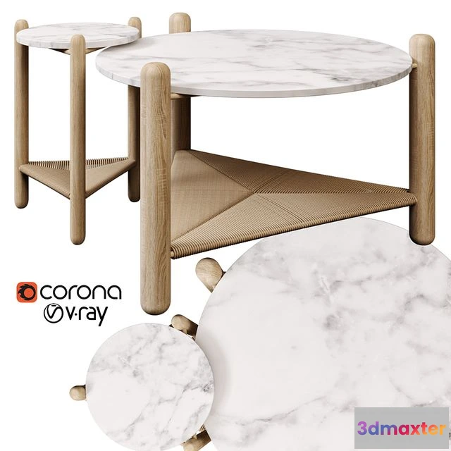 1556147 - Captain’s Table White 3D Max