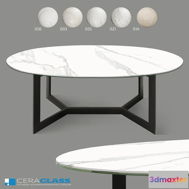 1556945 - Coffee table Ceraglass CGO-000_X 3D Max