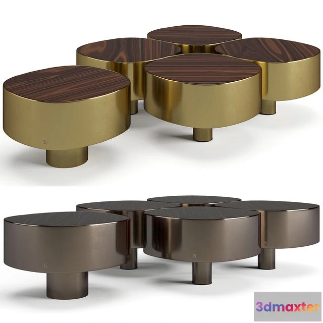 1557111 - Fendi Casa Pastille coffee tables set 3D Max
