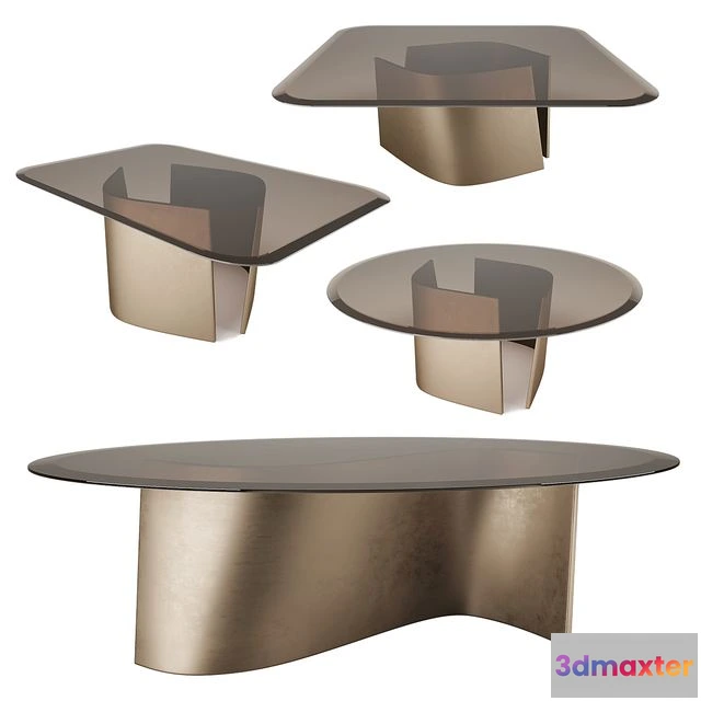 1558537 - Coffee (coffee) table ESSE 40 By Reflex 3D Max