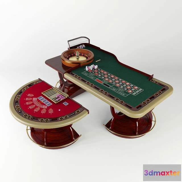 1558699 - Casino tables 3D Max