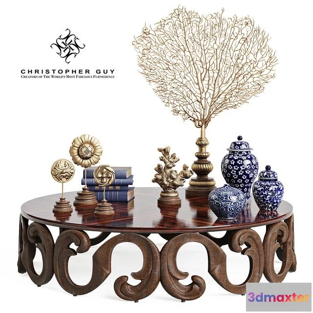 1558713 - Christopher Guy Cocteau Table 3D Max