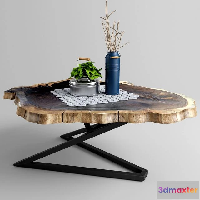 1559940 - Table stump 3D Max