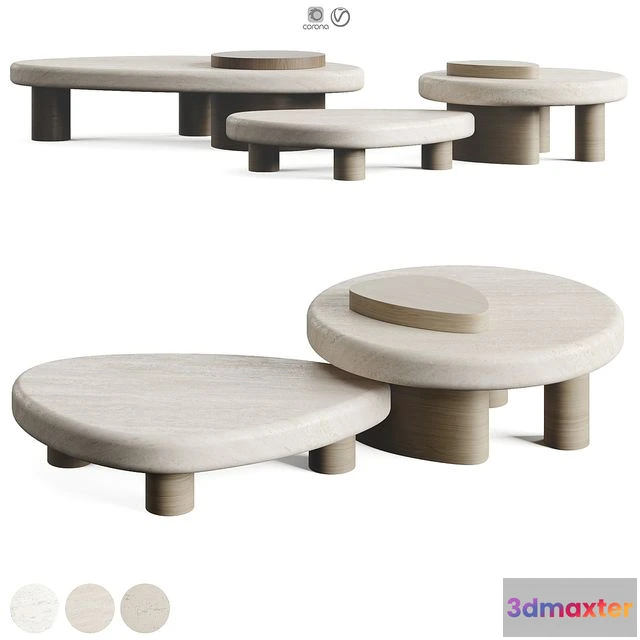 1560801 - Trussardi Larry Coffee Table 3D Max