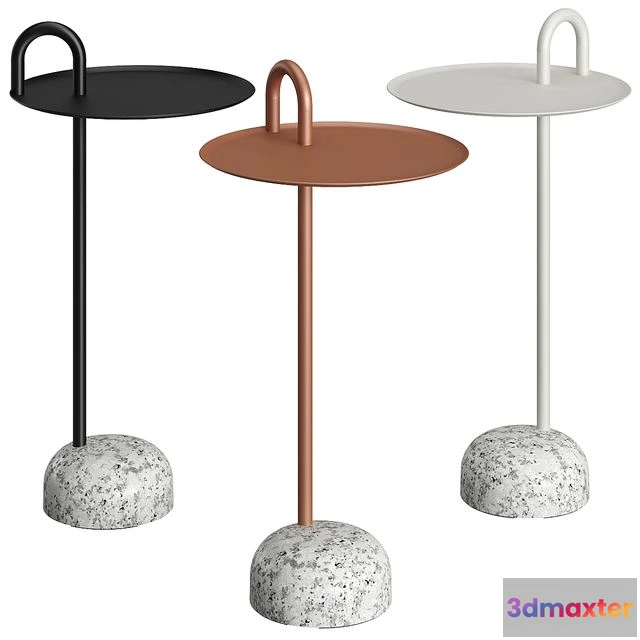 1563946 - Bowler Side Table by Hay 3D Max