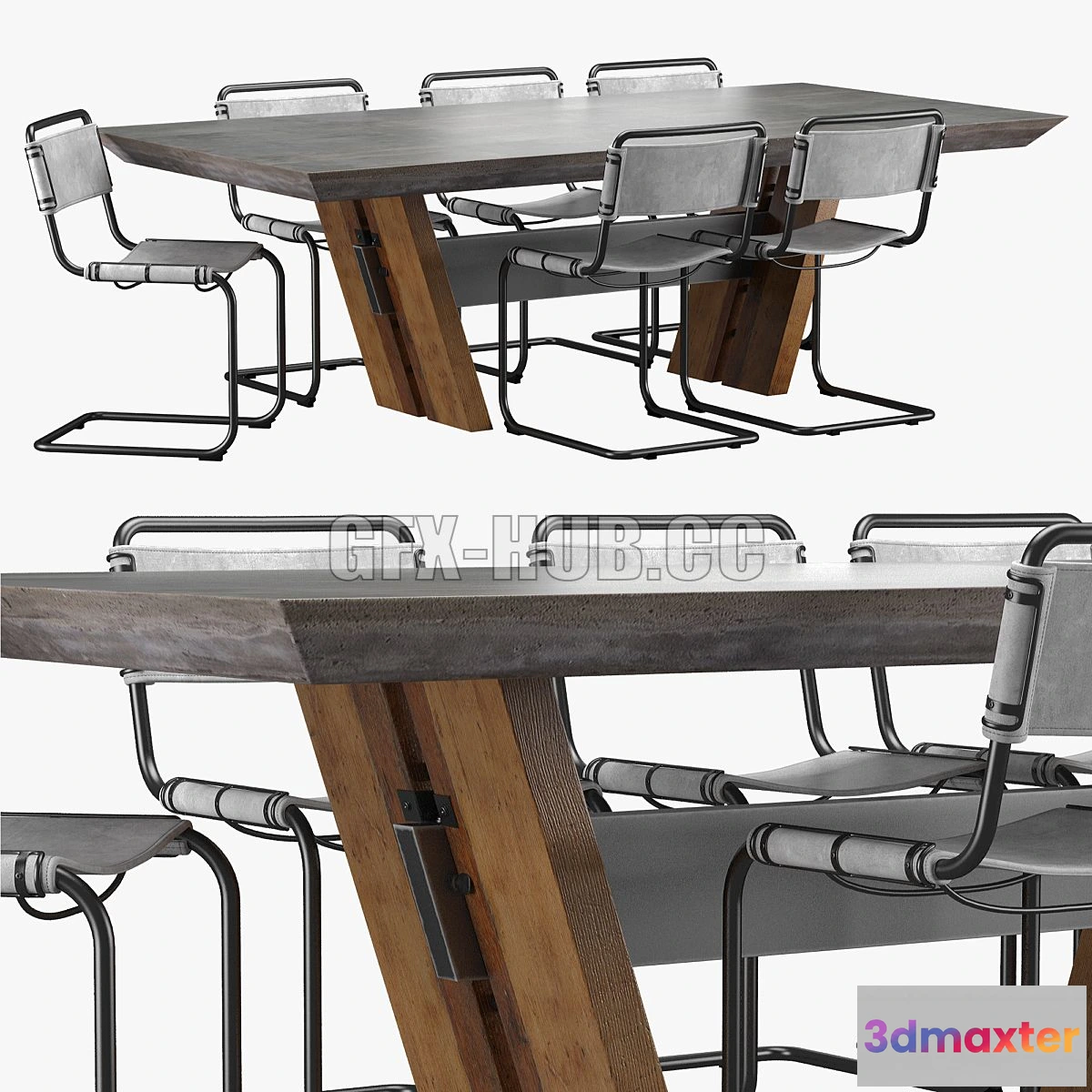 1564492 - Westside table 3D Max