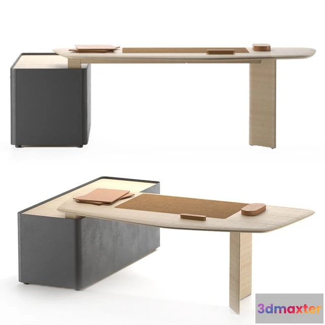1564770 - Poltrona Frau Trust Desk 3D Max