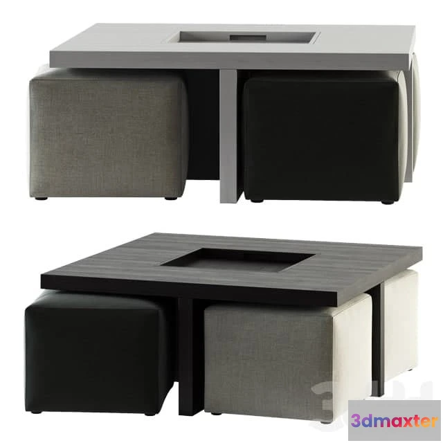 1565092 - XVL CUBA table 3D Max