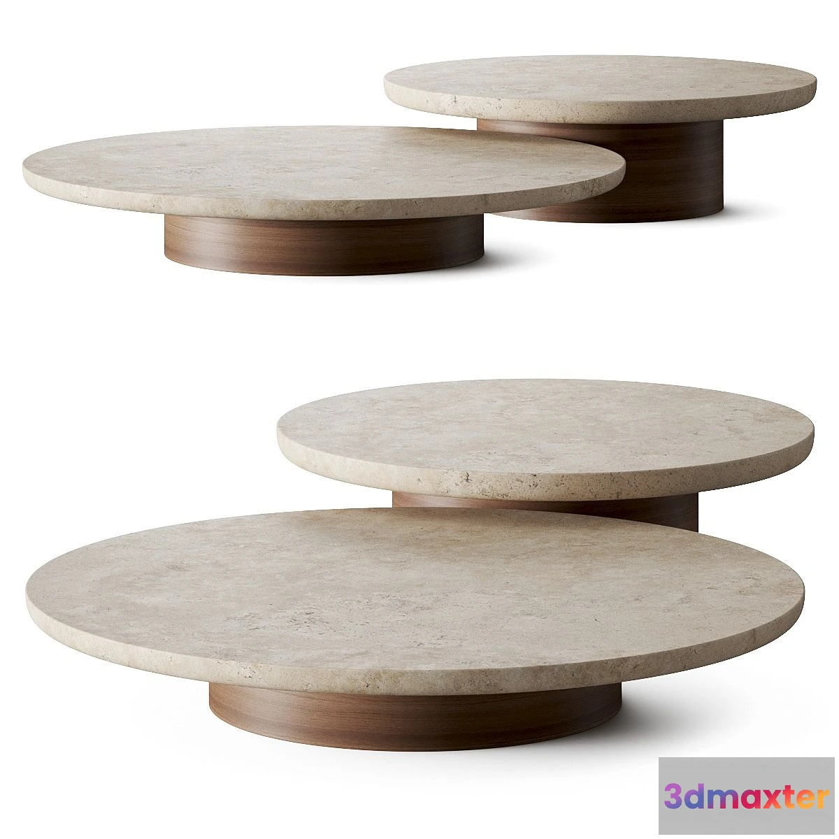 1565152 - Collector Lessa Coffee Tables 3D Max