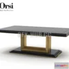 1565816 - Orsi Bronze Dining table III 3D Max