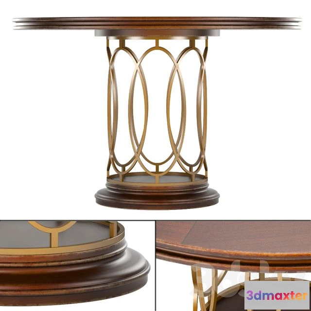 1565994 - Avalon Heights-Neo Deco Pedestal Table 3D Max