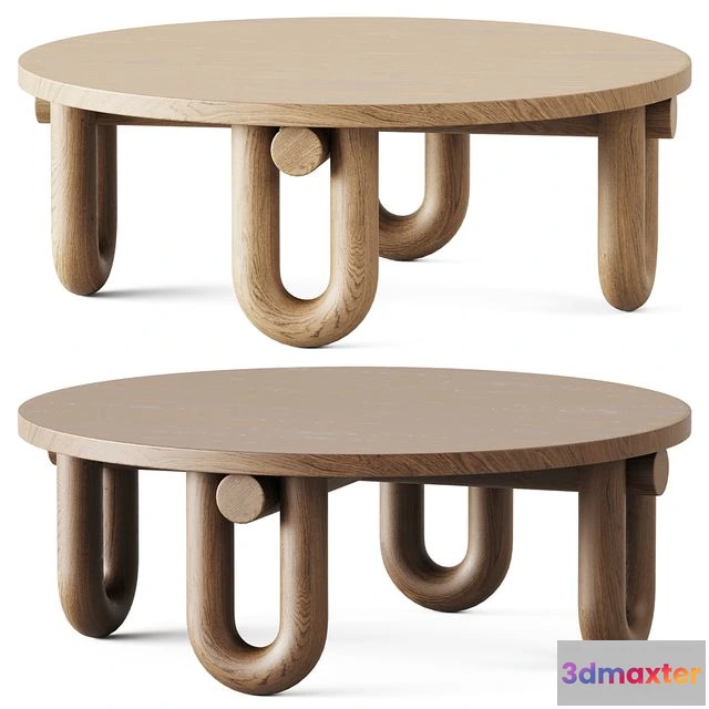 1566312 - Coffee Table Lena by Hedge House 3D Max