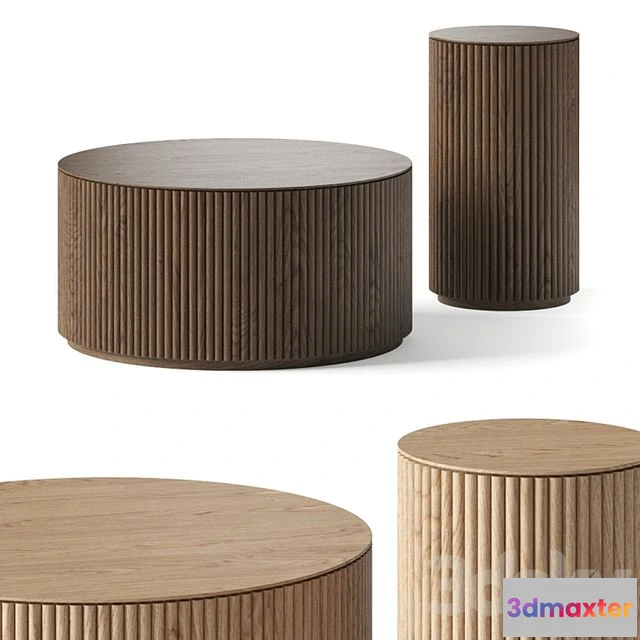 1566704 - Asplund Grand Palais Coffee Tables 3D Max