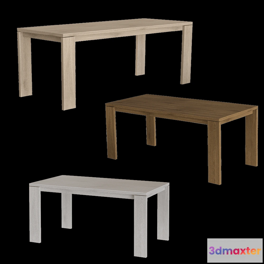 1636542 - Tony Roaks - Table Blanc Corona 2020 3D Max