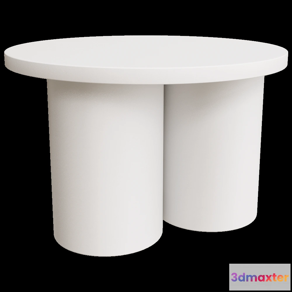 1636554 - 101 Copenhagen - Table Big foot low 3D Max