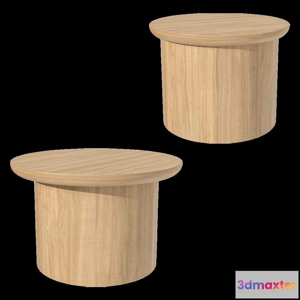 1636648 - Alisa Sharanina - Coffee tables Sunday-Monday 3D Max