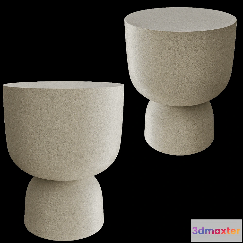 1636710 - Alt-S - Coffee table Hippo 3D Max