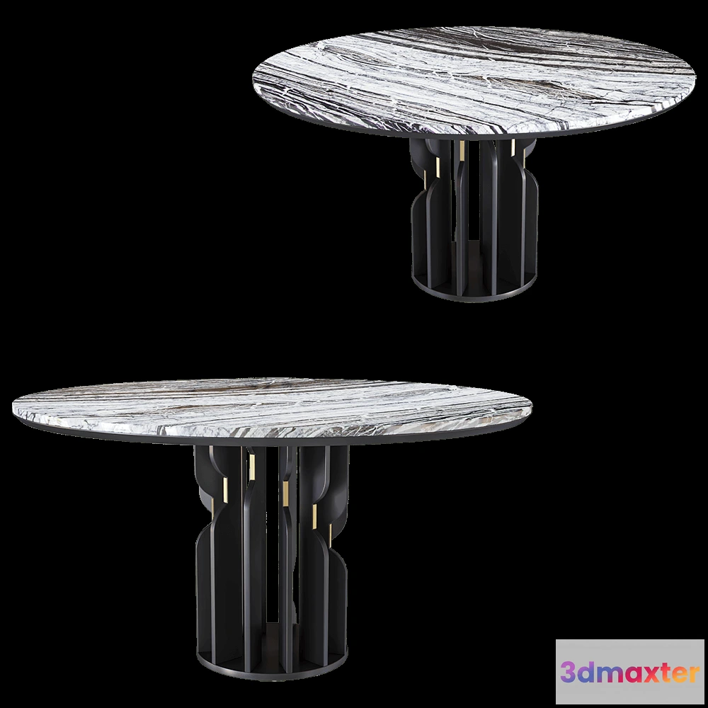 1636724 - Ambicioni - Dining table Spiro 3D Max