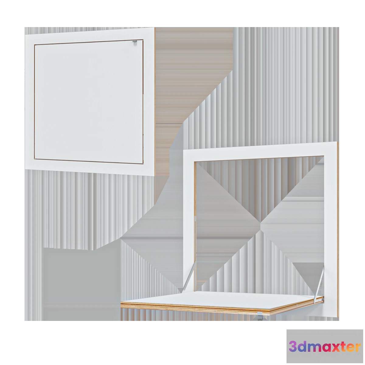 1636730 - AMBIVALENZ - Fläpps folding kitchen table - FL170002 3D Max