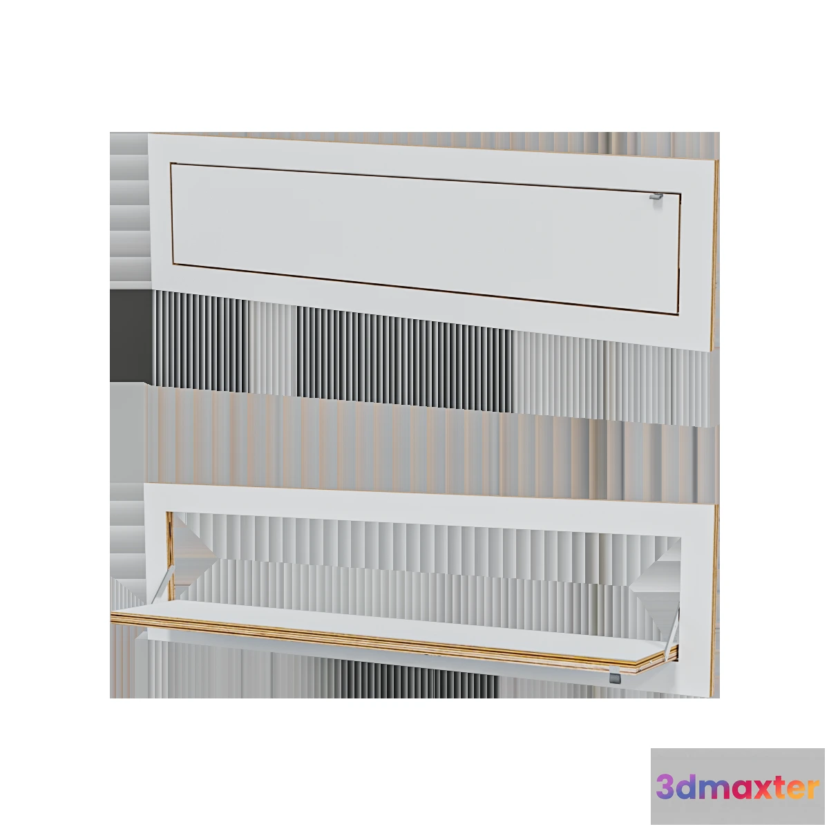 1636734 - AMBIVALENZ - Fläpps folding shelf  - FL240002 3D Max