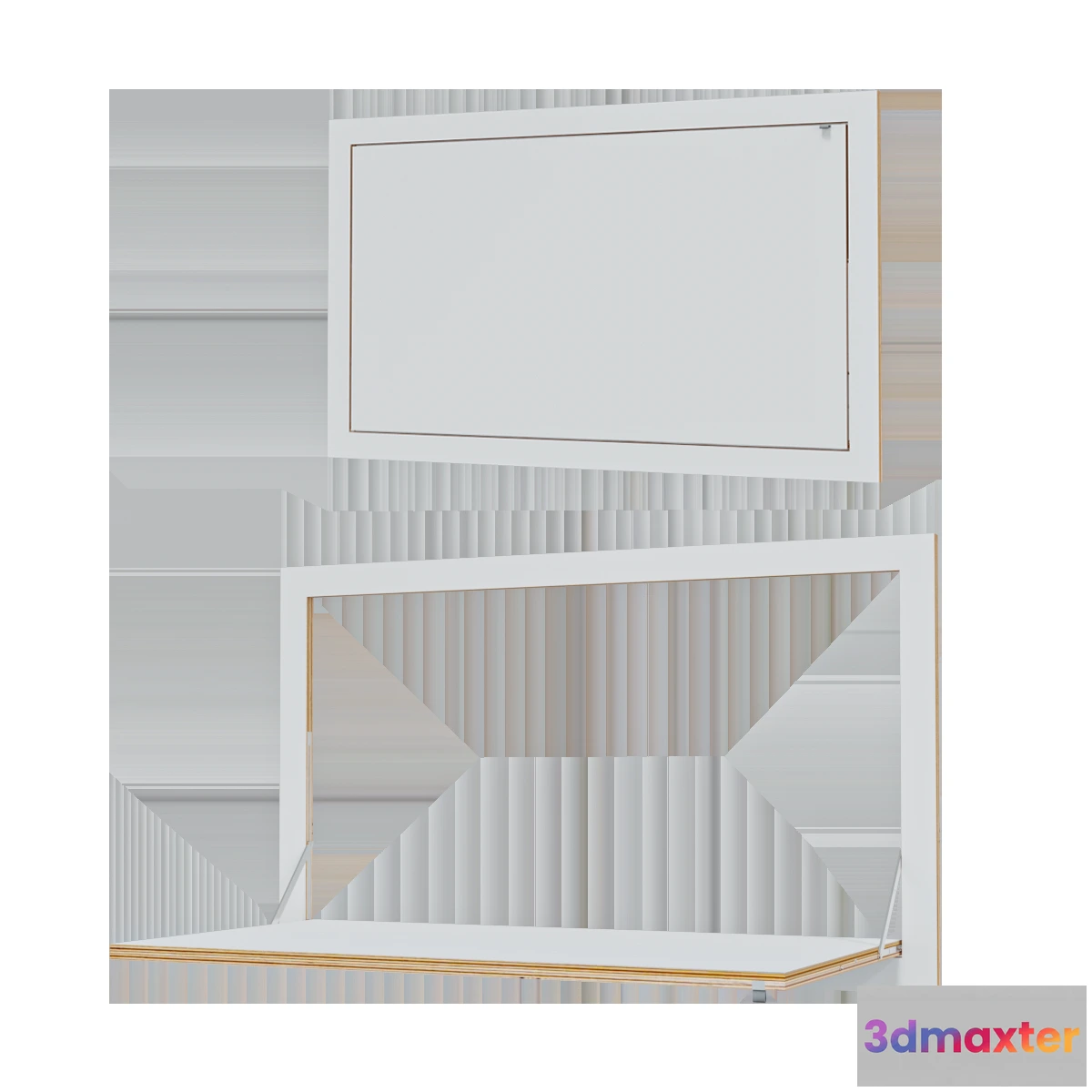 1636736 - AMBIVALENZ - FLÄPPS wall-mounted desk  FL190002 3D Max