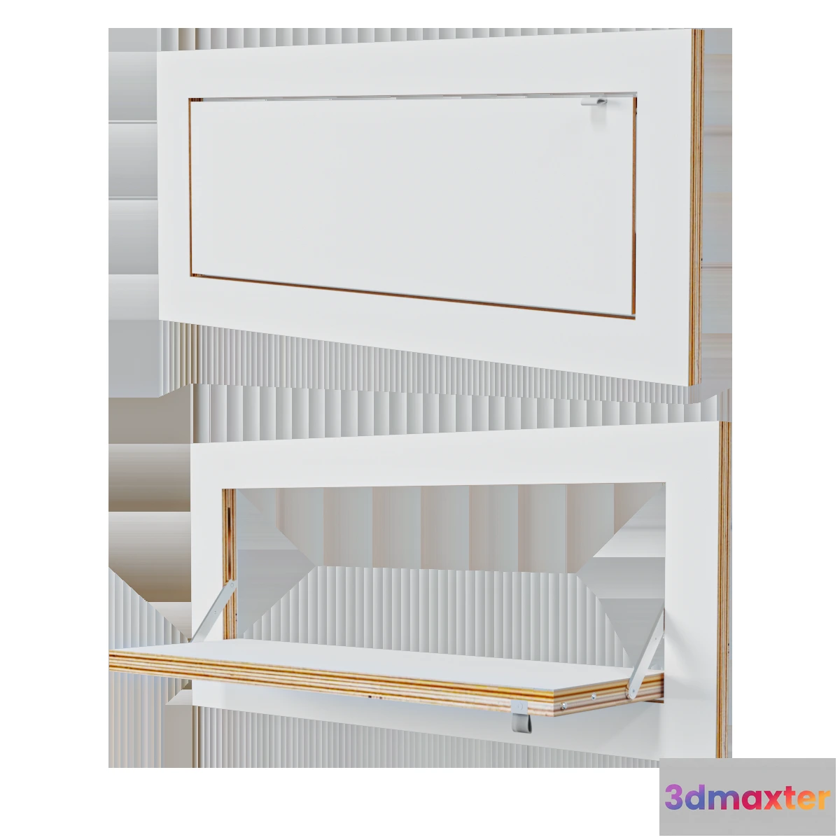 1636740 - AMBIVALENZ - Fläpps folding shelf - FL160002 3D Max