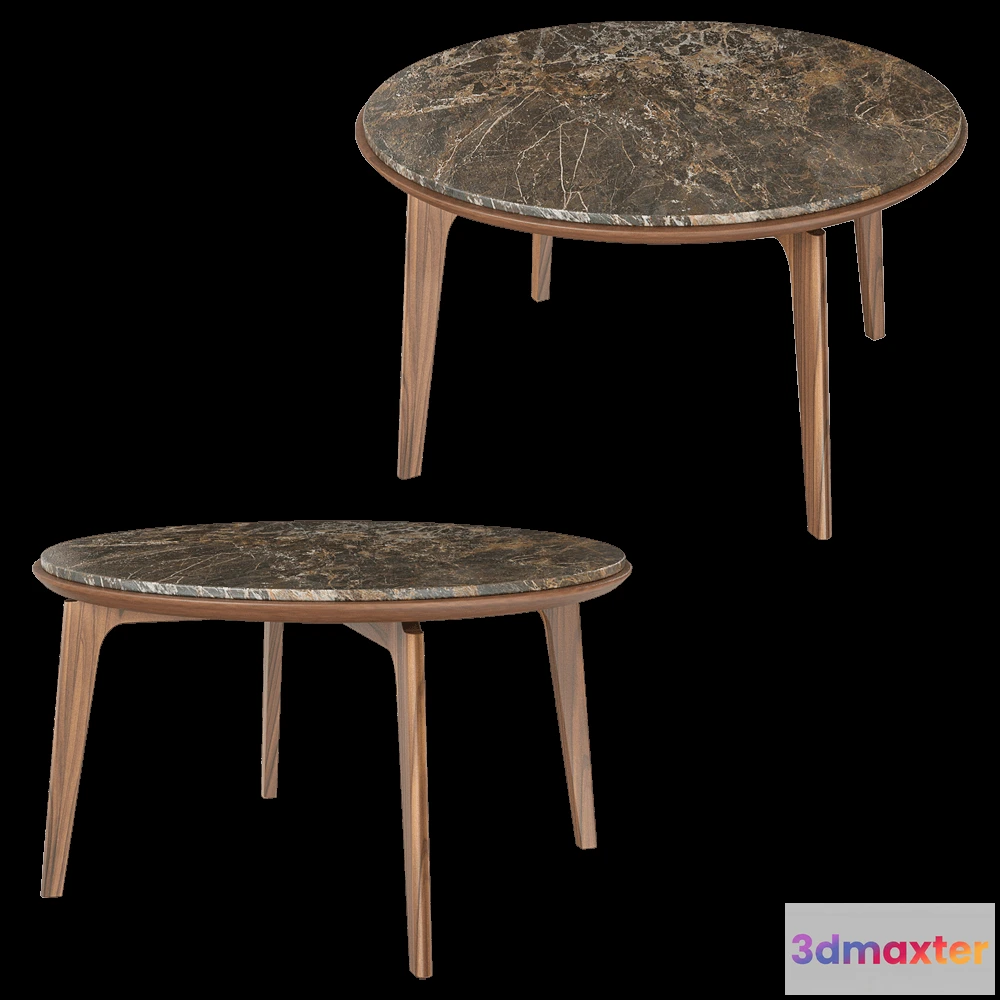 1636754 - Amura - Round coffee table Olga 3D Max