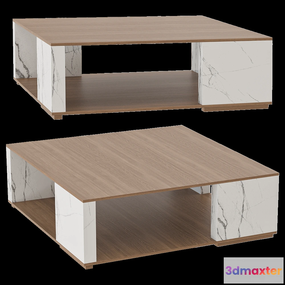 1636756 - Amura - Coffee table Quattropietre 3D Max