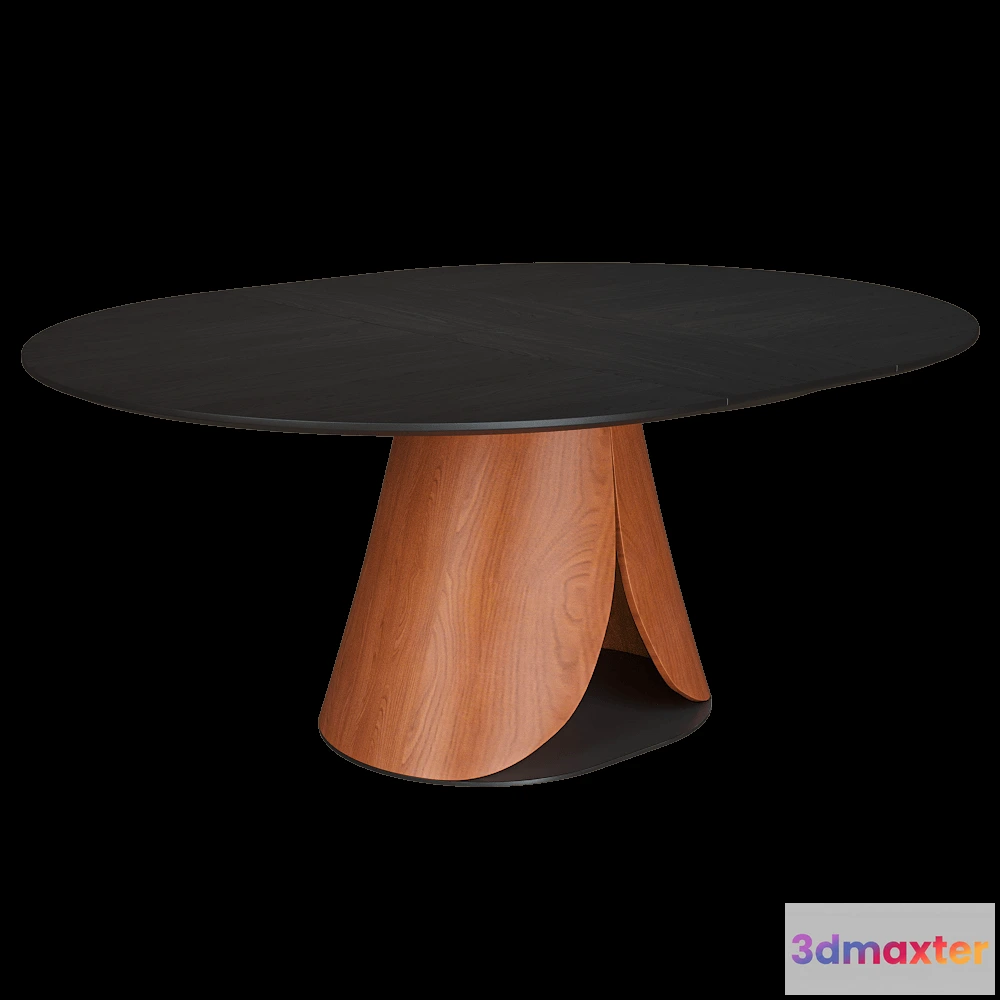 1636760 - Anesis - Table KAPPA table black finish T167 3D Max