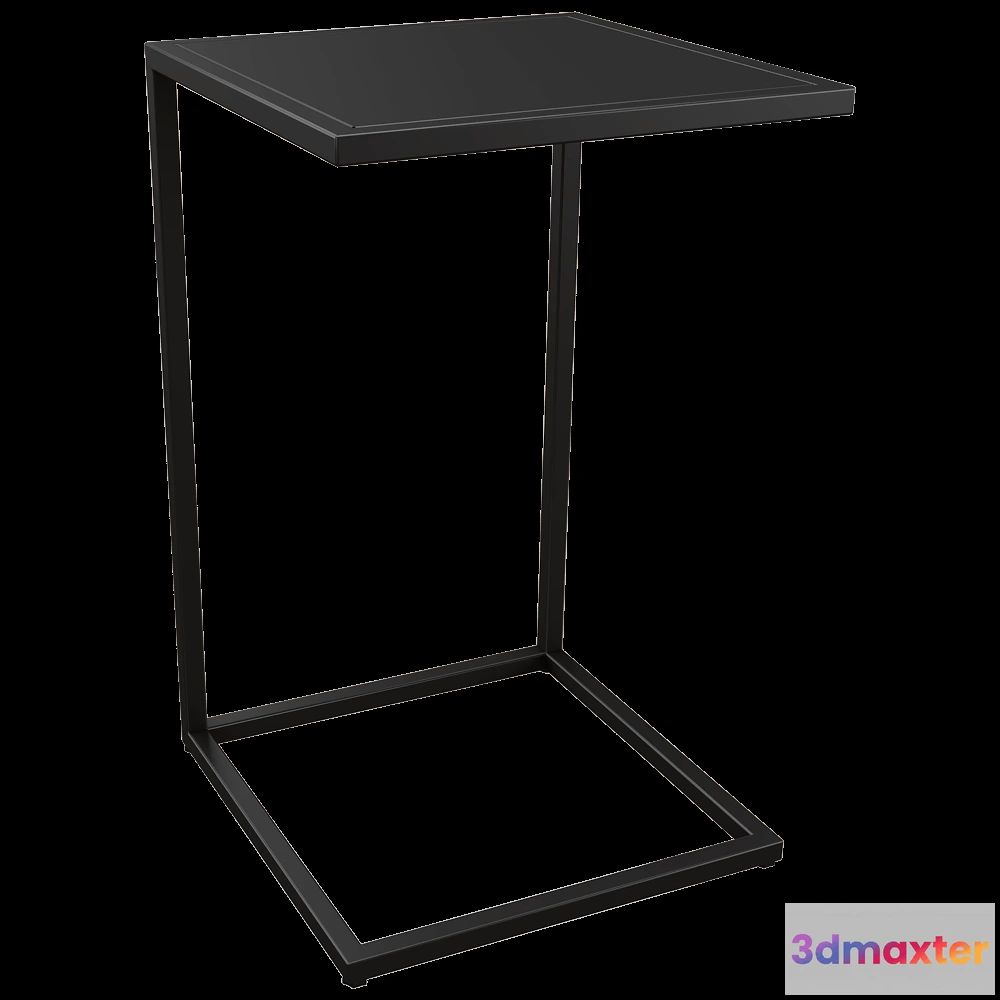 1636870 - Ansen  - Bedside table square 3D Max