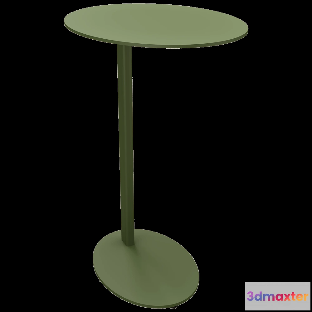 1636886 - Ansen  - Bedside table MONO oval 3D Max