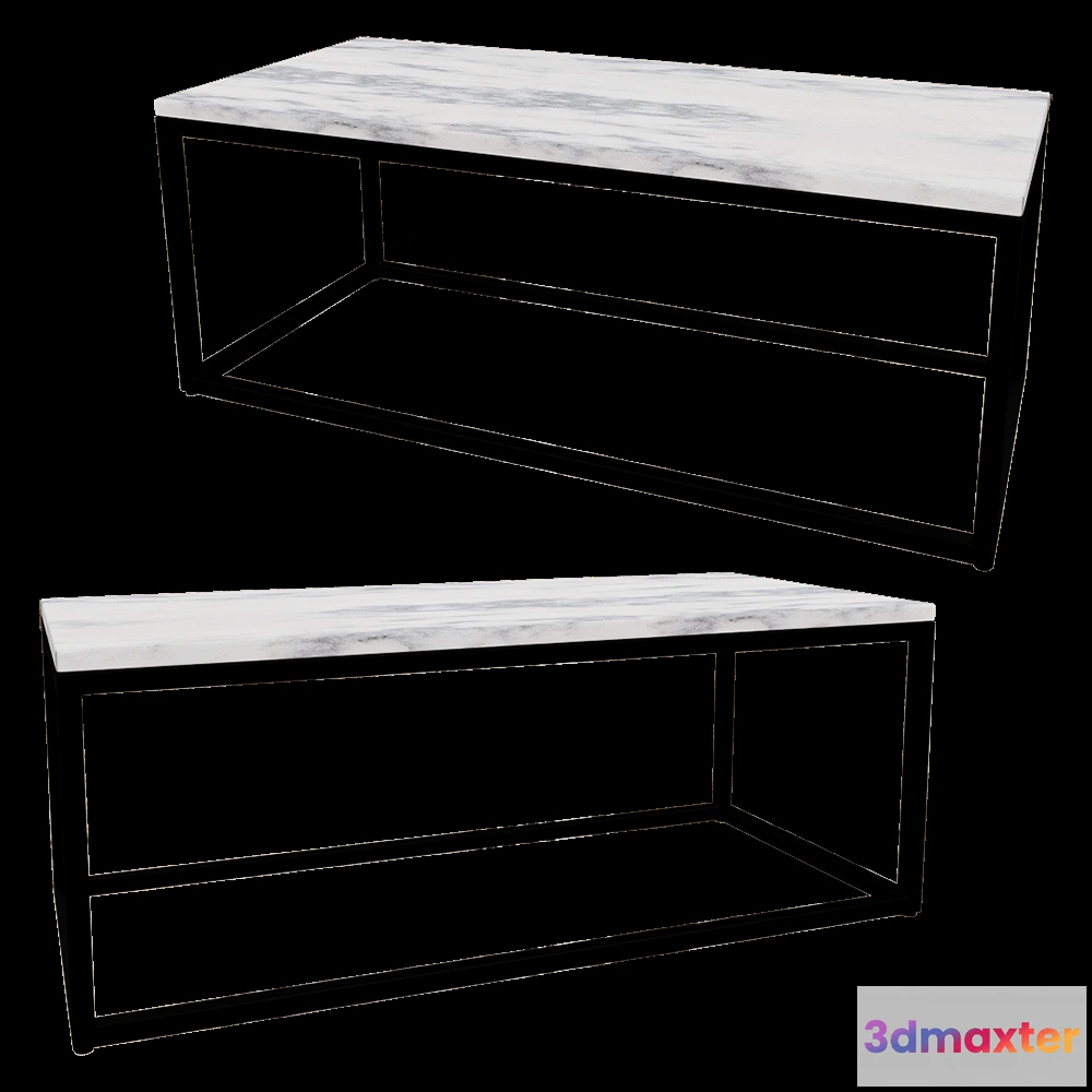 1636966 - Artemide - Coffee table Marble Power 3D Max