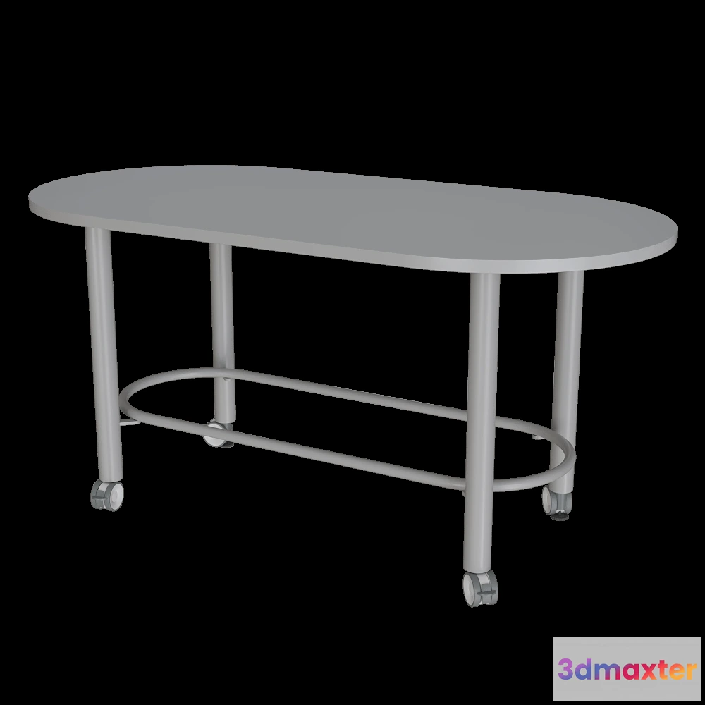 1637074 - Balma - Table Demino Mobile high 3D Max