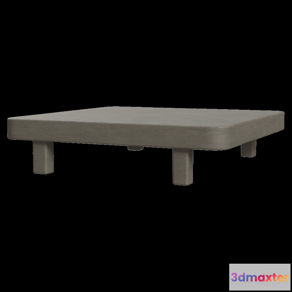 1637130 - BAXTER - Coffee table Brasilia 100 3D Max